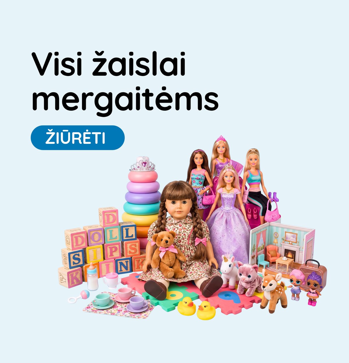 Žaislai mergaitėms