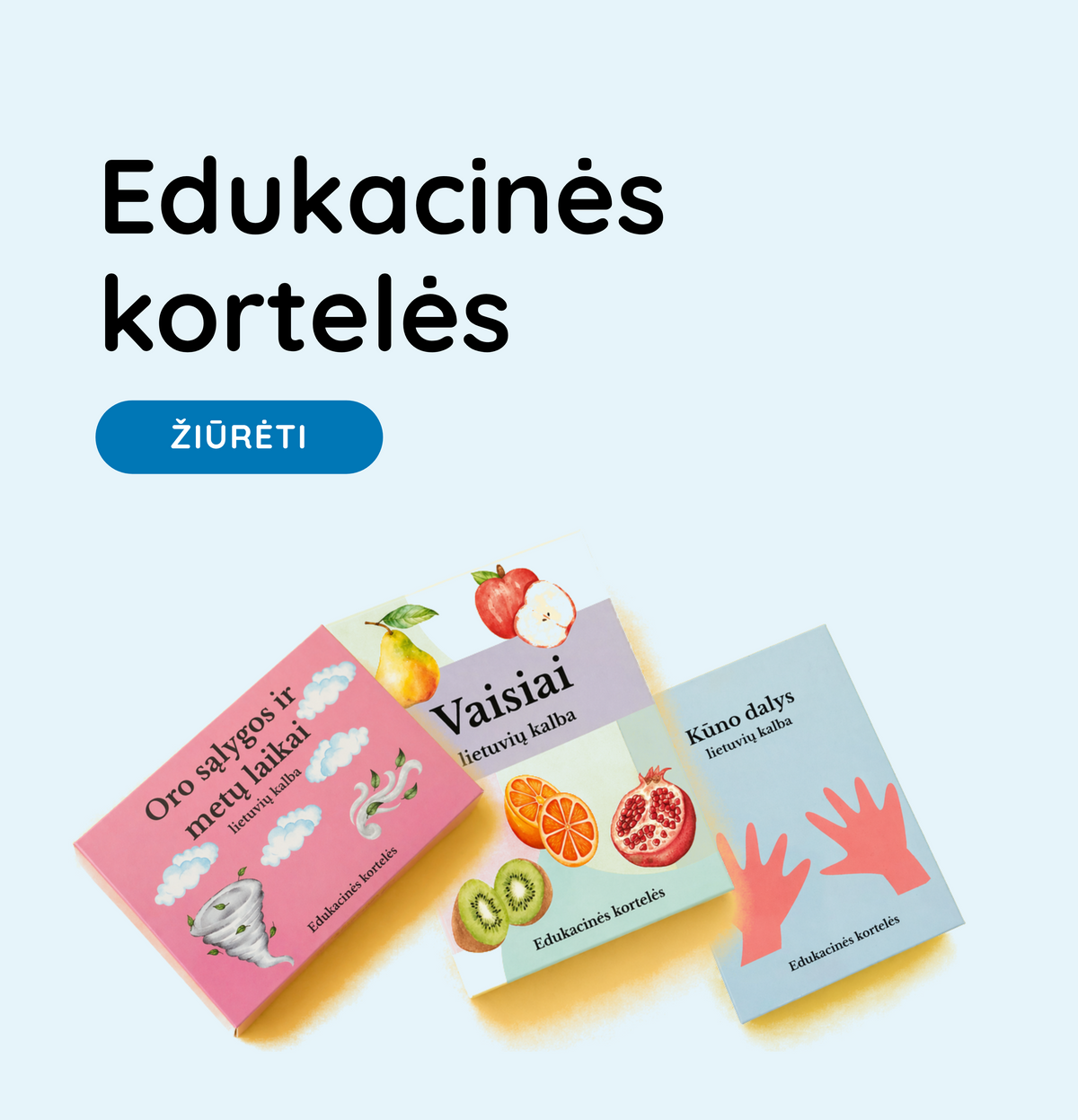 Edukacinės kortelės