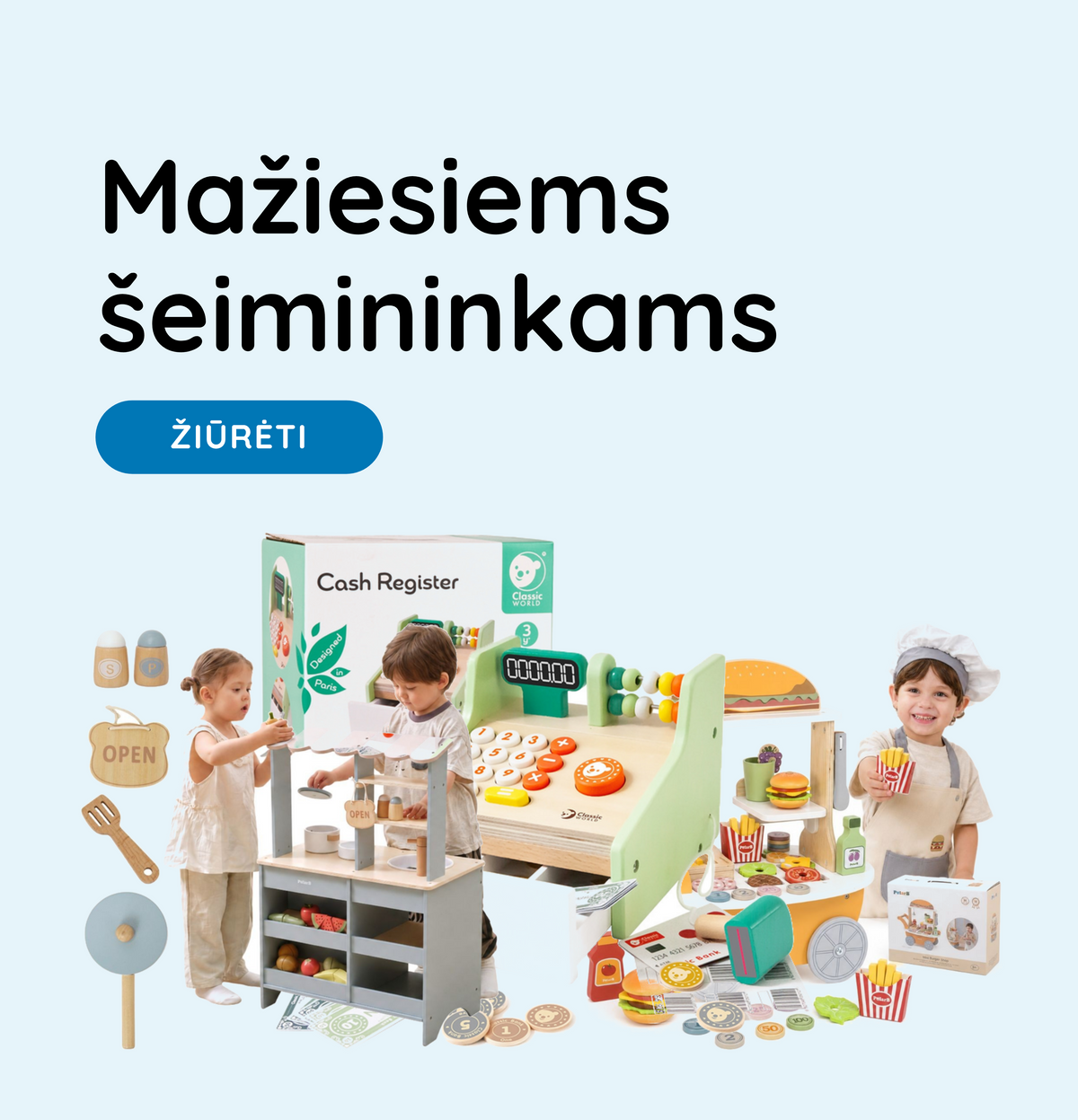 Mažiesiems šeimininkams