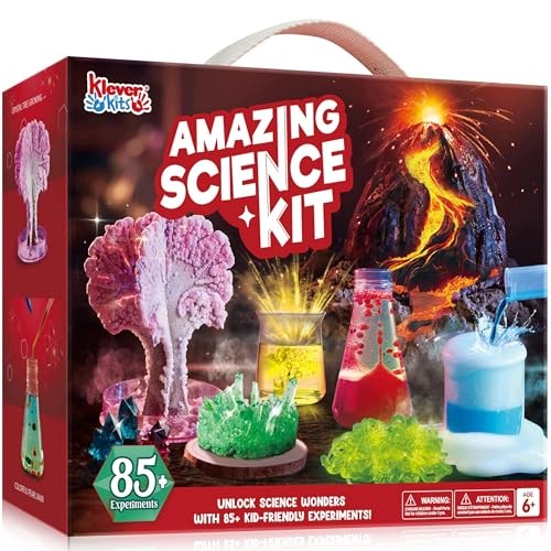 Klever Kits Amazing Science Kit mokslo rinkinys, 85+ eksperimentai