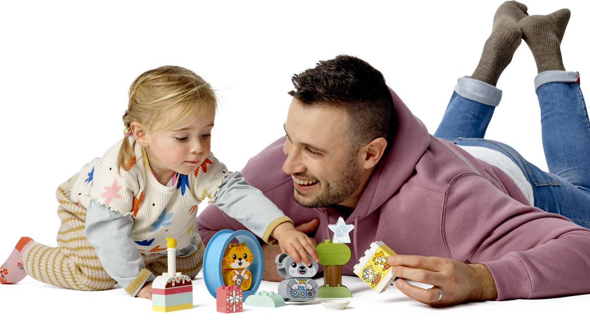 LEGO DUPLO 10977 Mano pirmasis šuniukas ir kačiukas su garsais