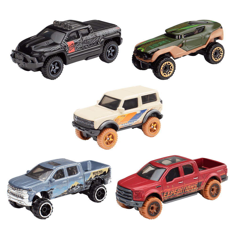 HOT WHEELS penkių automodeliukų rinkinys (1806)