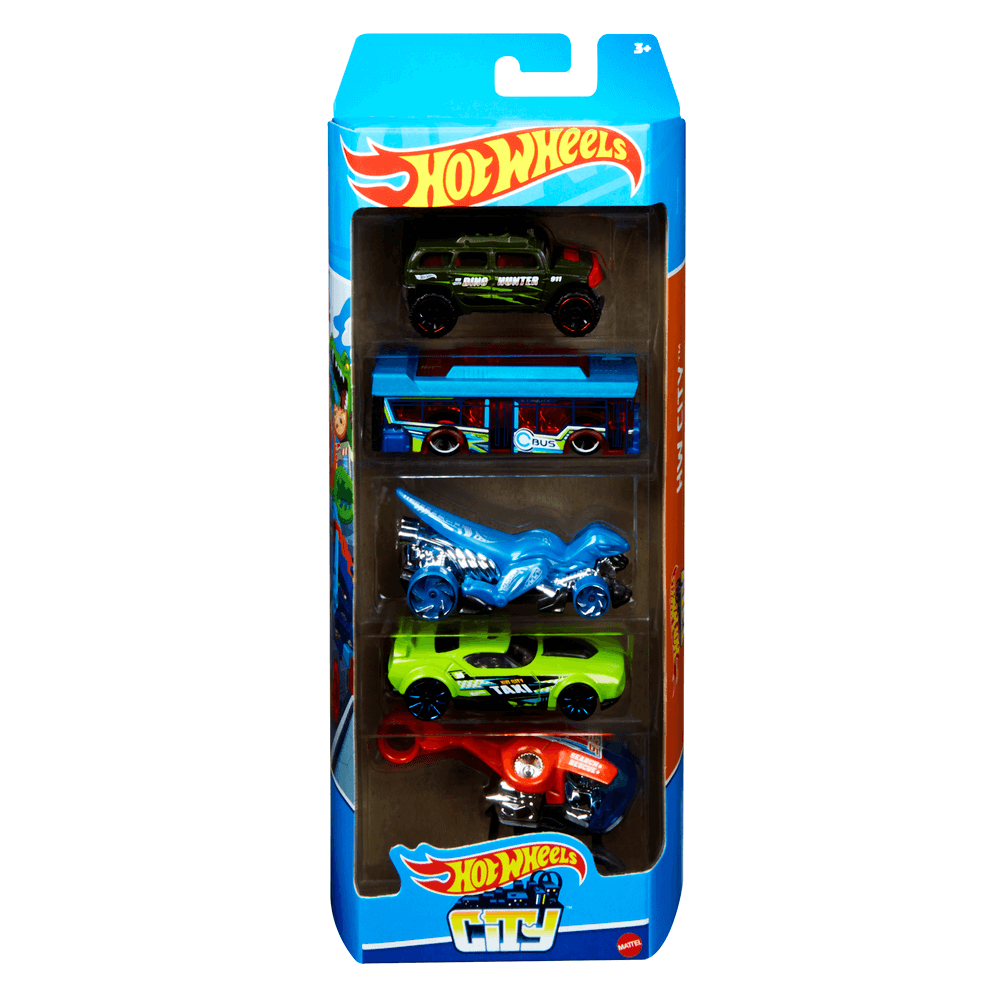 HOT WHEELS penkių automodeliukų rinkinys (1806)