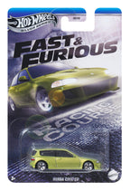 HOT WHEELS automodeliukai iš filmo Greiti ir įsiutę  (HNR88)