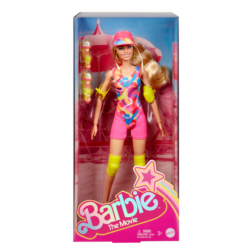 Kolekcinė BARBIE filmo Roller-Skating lėlė su riedučiais  (HRB04)