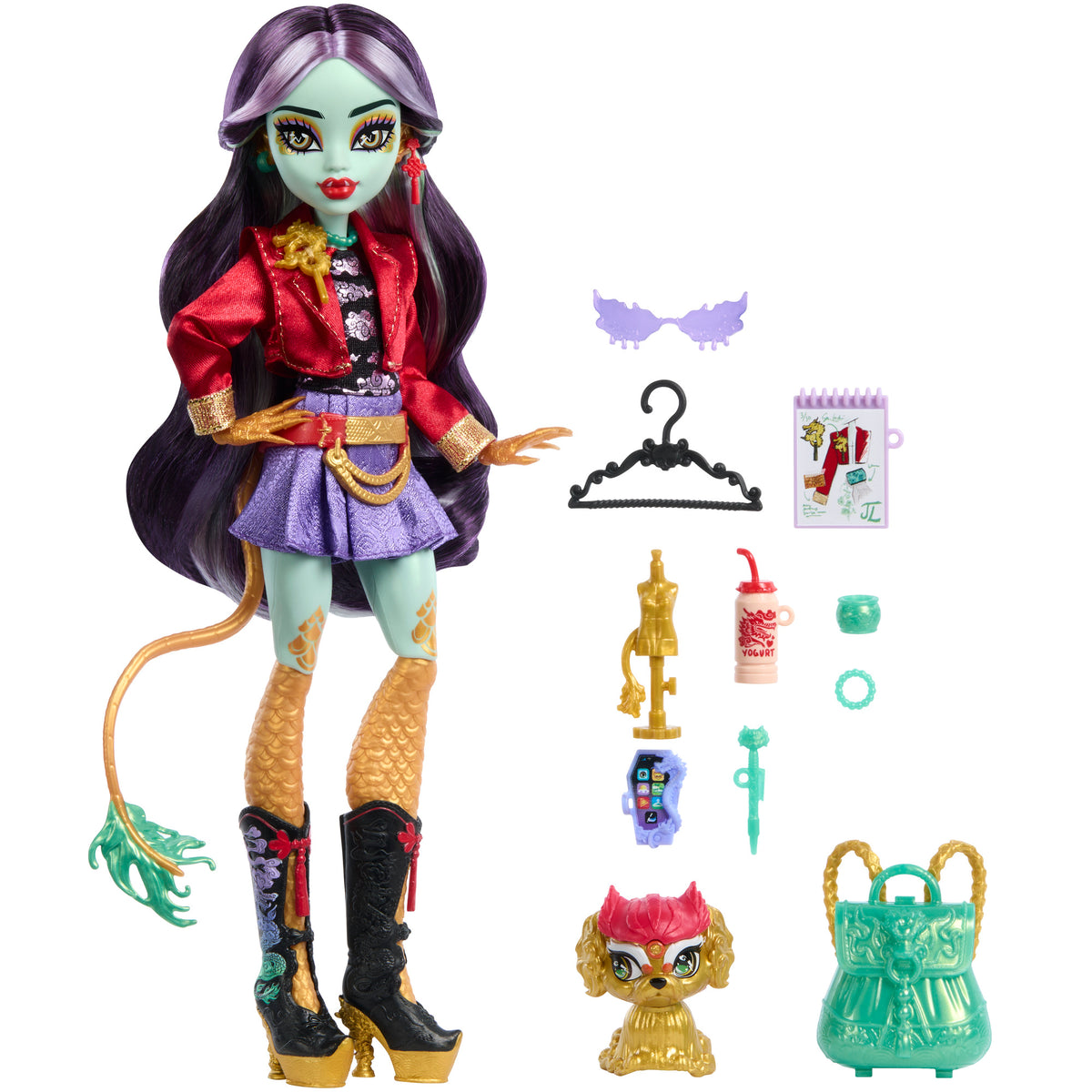 MONSTER HIGH lėlė – Jinafirė (HYV58)