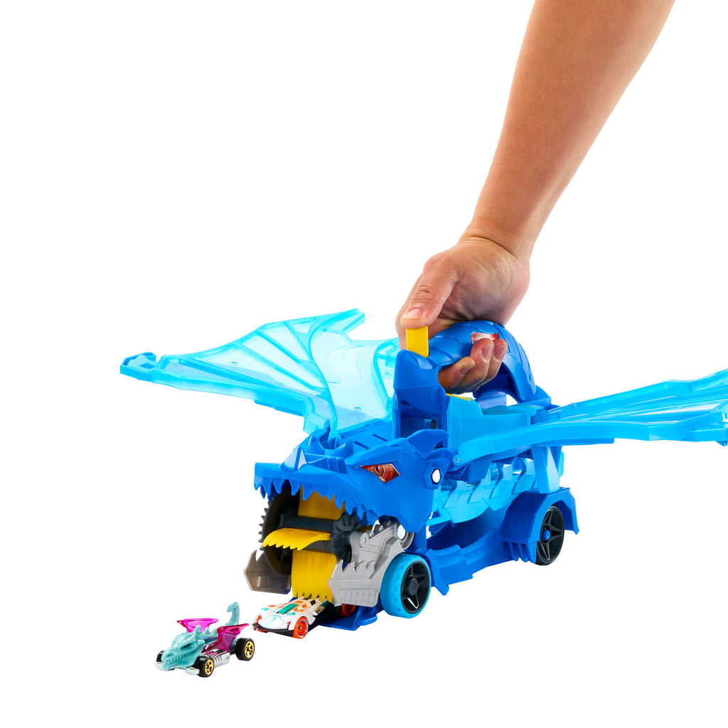 HOT WHEELS CITY transporteris – Dvigubas drakonas (JBM72)