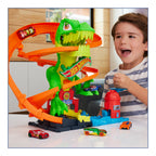 HOT WHEELS CITY rinkinys – Dinozauras gaisrinėje (JBM73)