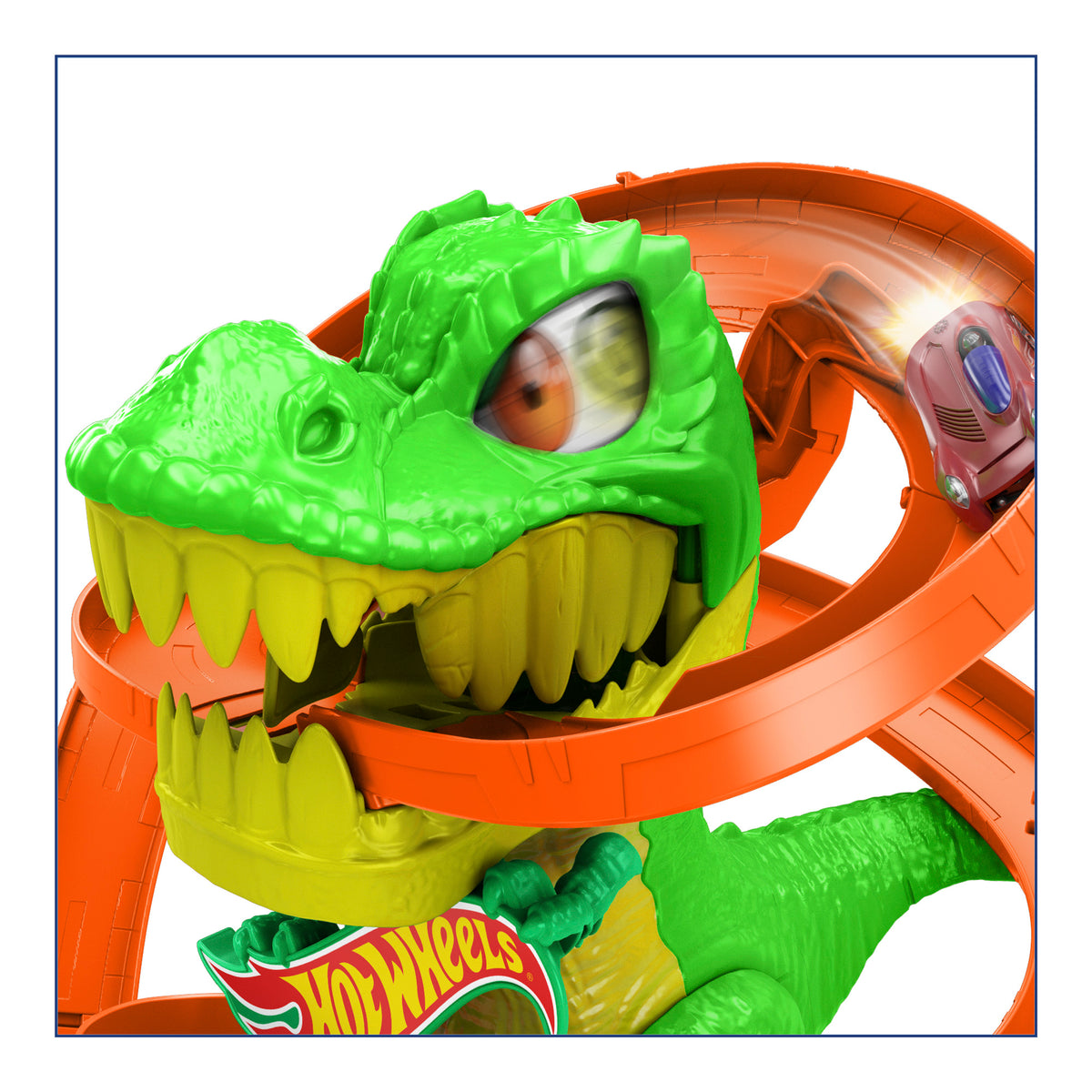 HOT WHEELS CITY rinkinys – Dinozauras gaisrinėje (JBM73)