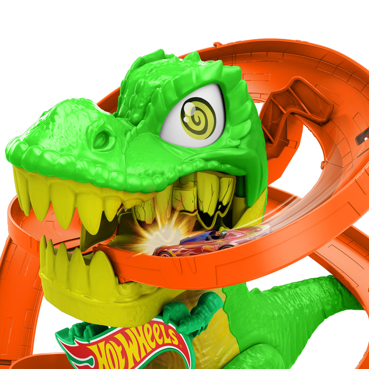 HOT WHEELS CITY rinkinys – Dinozauras gaisrinėje (JBM73)