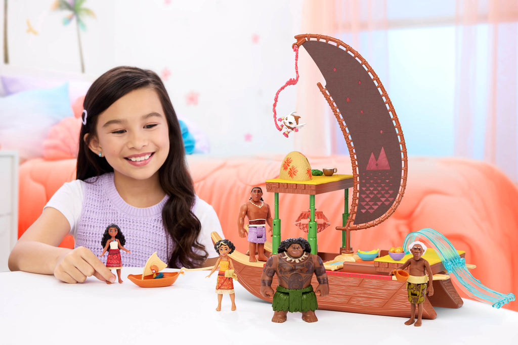 DISNEY PRINCESS MOANA Vajanos laivo rinkinys (JBT54)