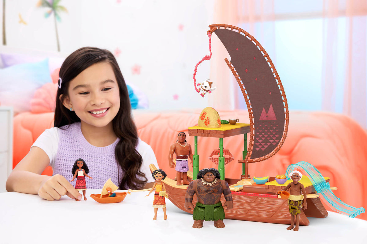 DISNEY PRINCESS MOANA Vajanos laivo rinkinys (JBT54)