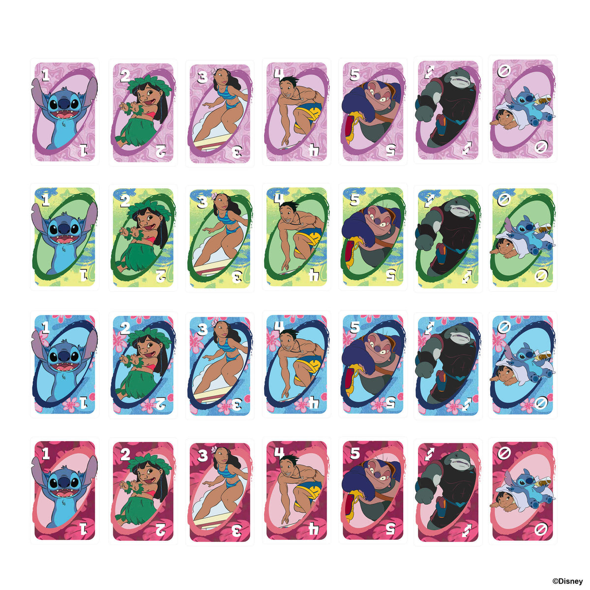UNO kortos LILO & STITCH (JCC10)