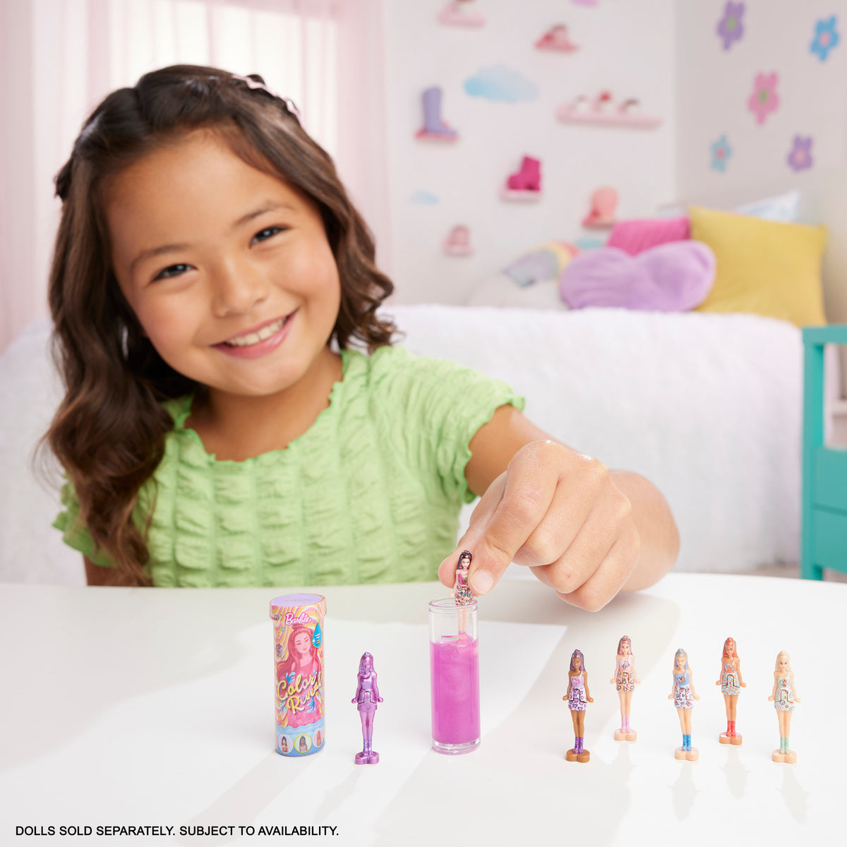 BARBIELAND COLOR REVEAL mini siurprizas - vaivorykštės serija (JCR08)