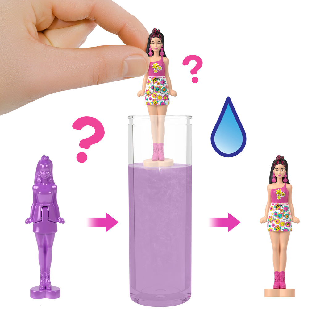 BARBIELAND COLOR REVEAL mini siurprizas - vaivorykštės serija (JCR08)