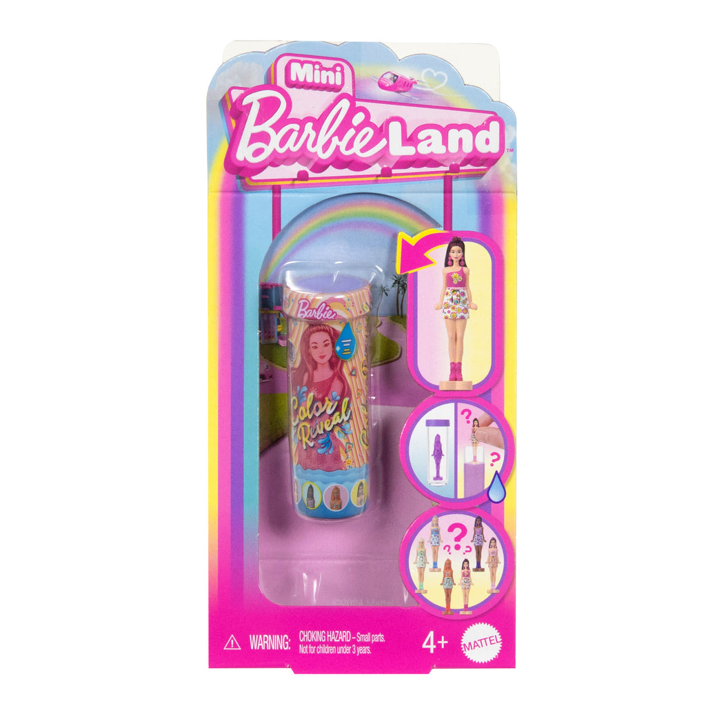 BARBIELAND COLOR REVEAL mini siurprizas - vaivorykštės serija (JCR08)