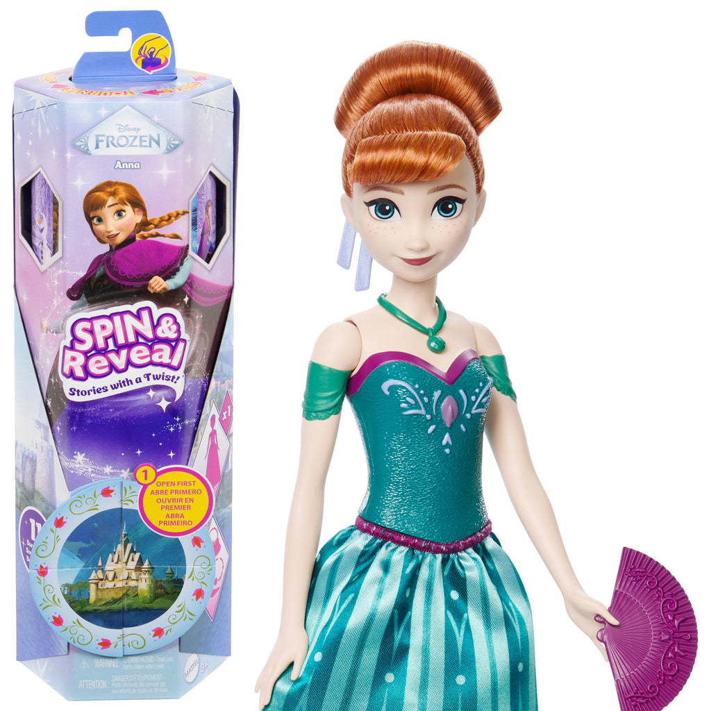 DISNEY FROZEN SPIN and REVEAL Anos siurprizų rinkinys (JBG60)