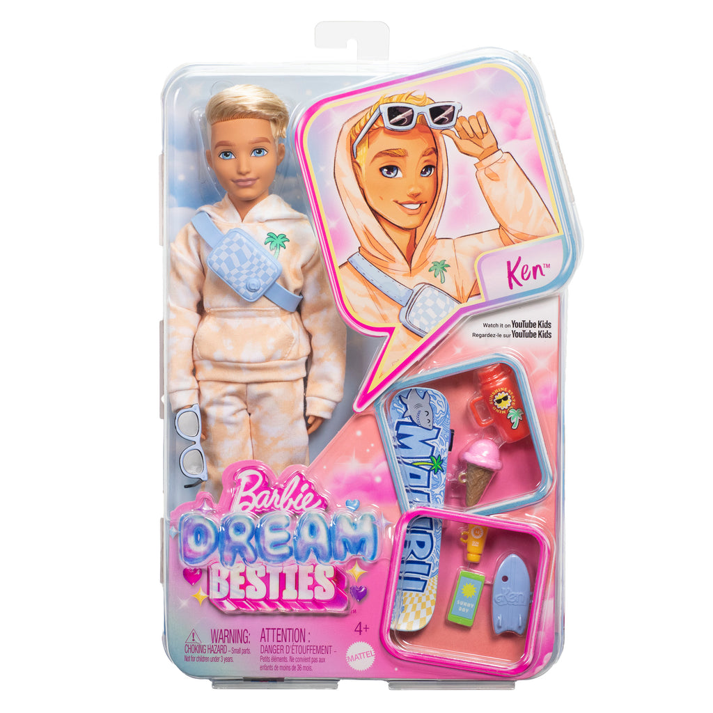 BARBIE DREAM BESTIES lėlė Ken (JDD75)