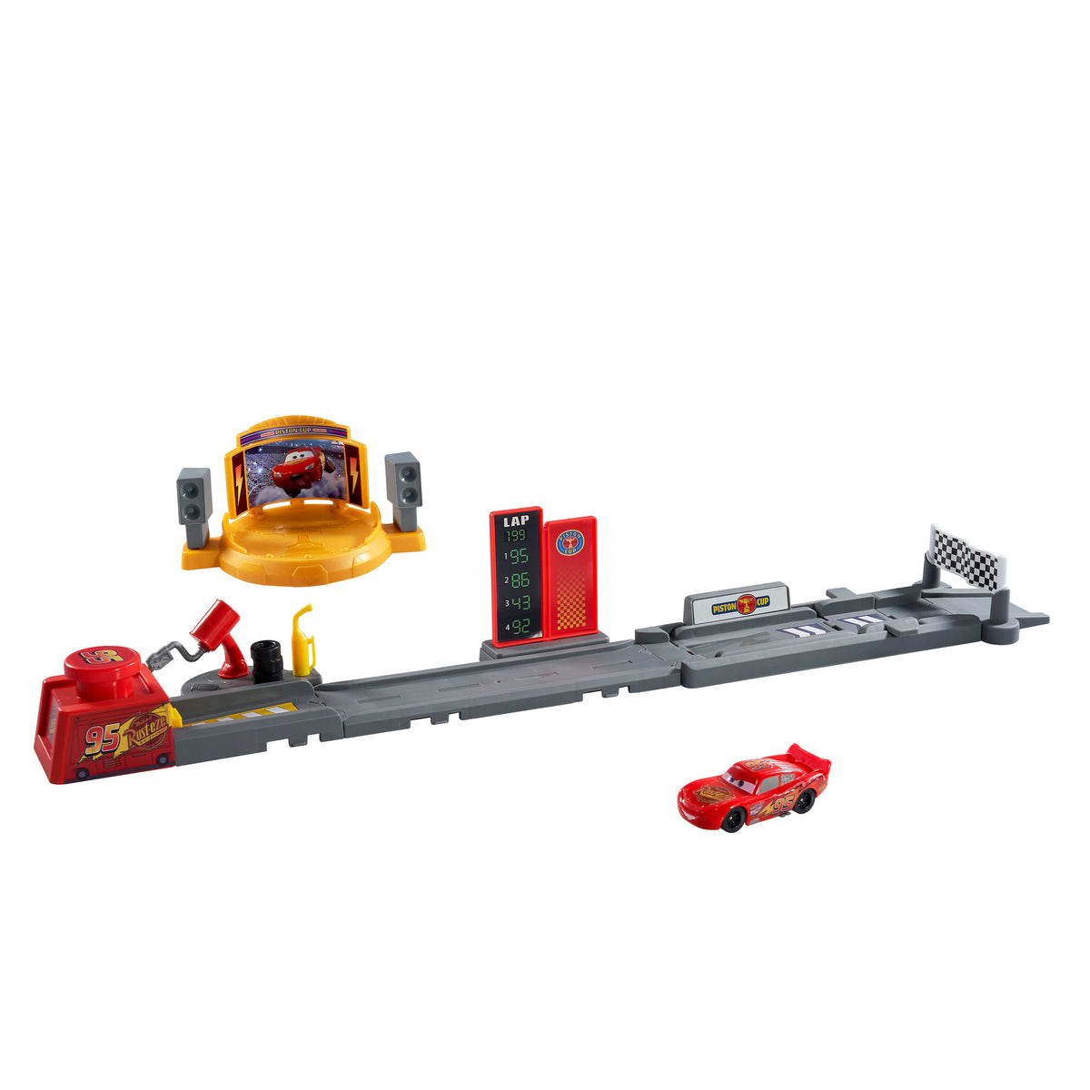 CARS rinkinys – Lenktynės 2in1 (JDJ02)