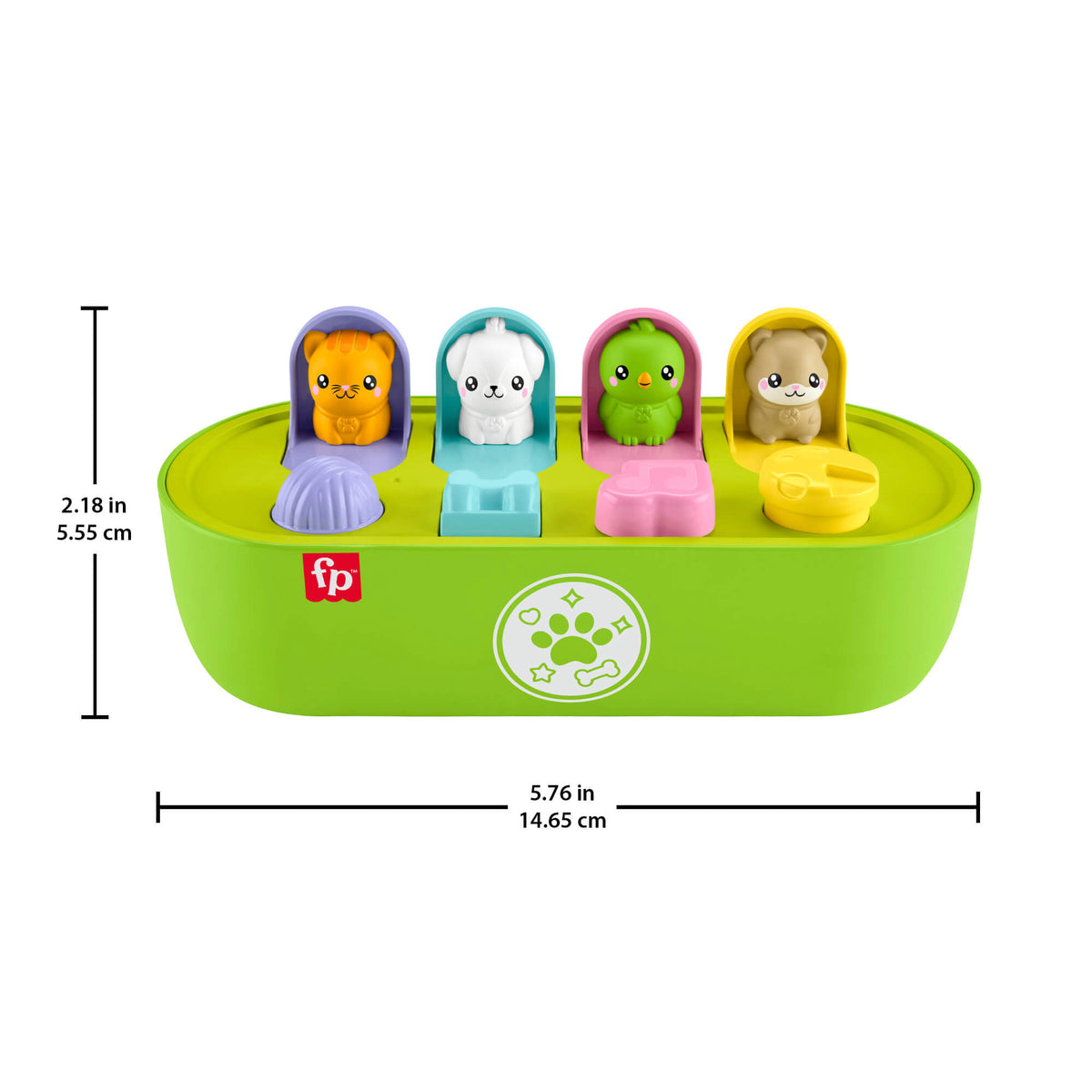 FISHER-PRICE iššokančių gyvūnėlių žaidimas (JDL66)