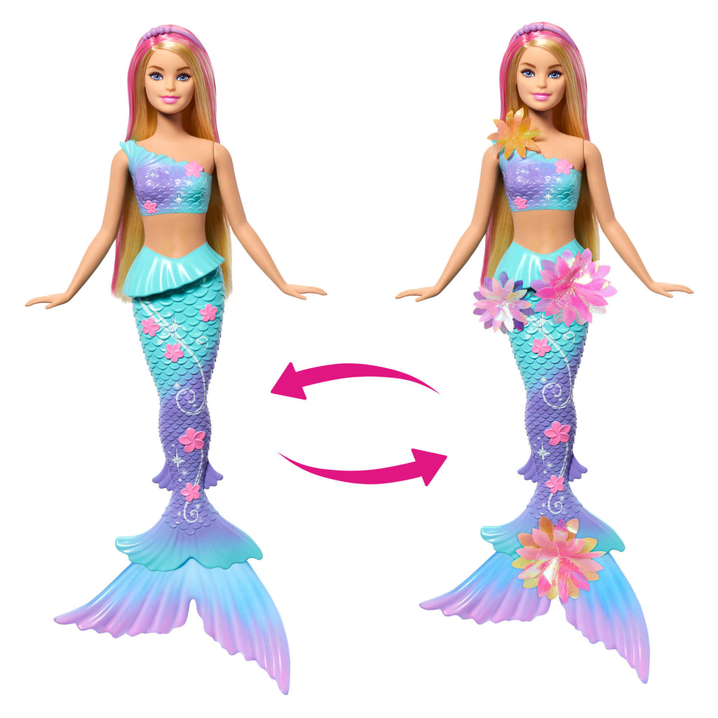 BARBIE DREAMTOPIA BLOOMING MAGIC šviesiaplaukė undinėlė (JDM72)