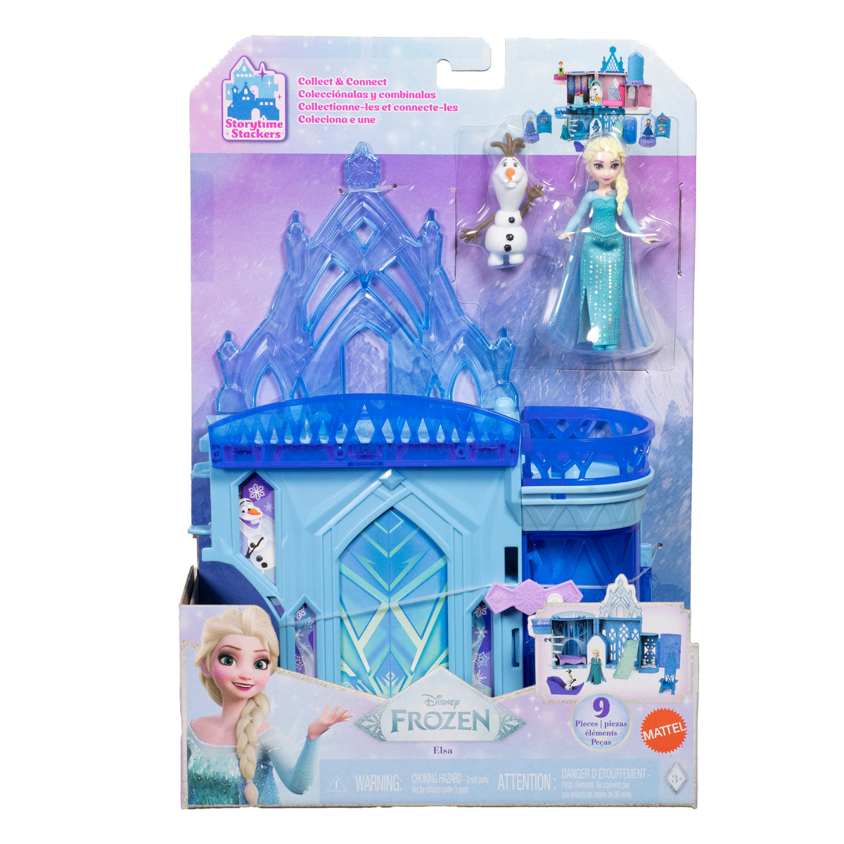 DISNEY FROZEN mažesnio dydžio Elza ir ledo rūmai (JDP63)