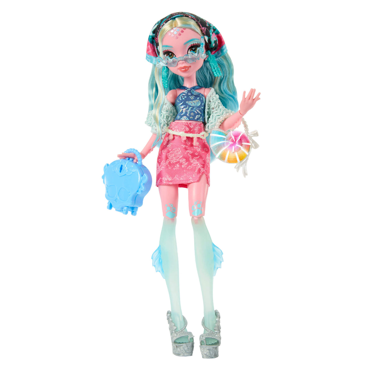 MONSTER HIGH SHULLTIMATE SECRETS Lagūnos rinkinys (JDR51)