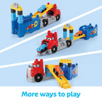 MEGA BLOKS konstruktorius – sunkvežimis su trasa (JFR29)