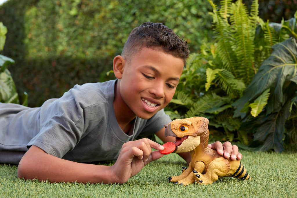 JURASSIC WORLD interaktyvus dinozauras – Aquilops (JGC01)