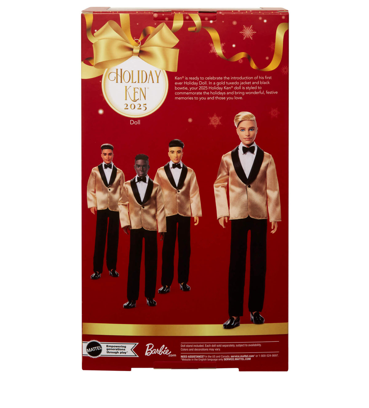 Kolekcinis BARBIE Kenas KEN HOLIDAY (JGK55)