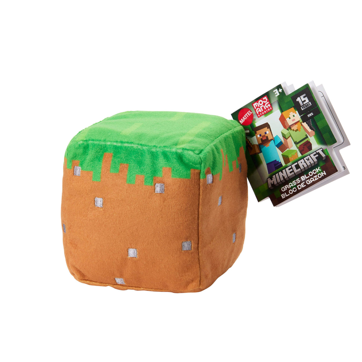 MINECRAFT pliušinis žaislas – kubas (JGR74)