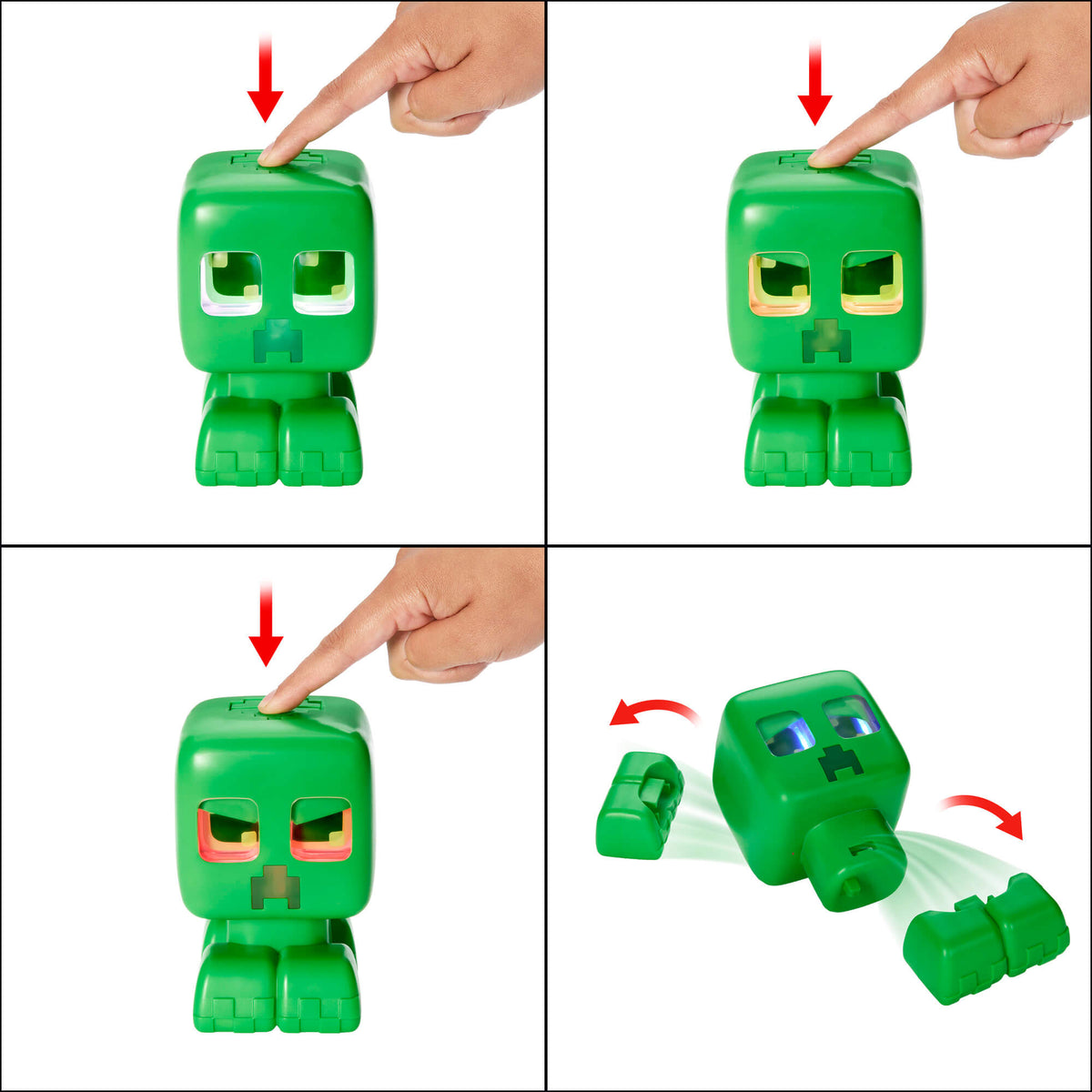 MINECRAFT interaktyvi figūrėlė – My Pet Creeper (JGX49)