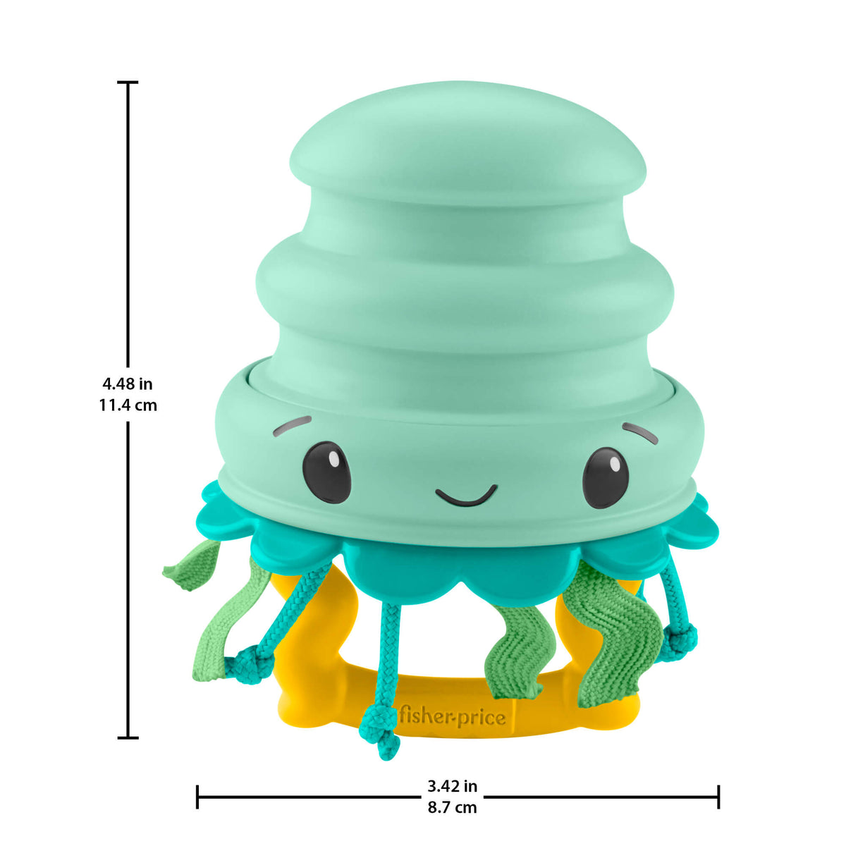 FISHER-PRICE barškutis – kramtukas 2 in 1 (JHB54)