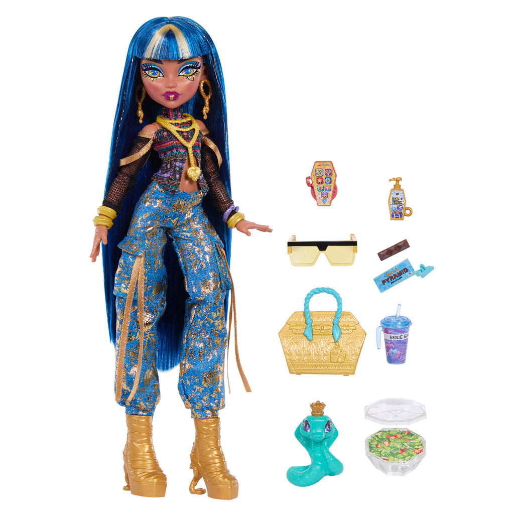 MONSTER HIGH lėlė Kleo (atnaujinta) (JHK32)