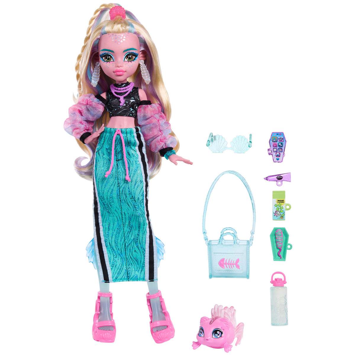 MONSTER HIGH lėlė Lagūna (atnaujinta) (JHK33)