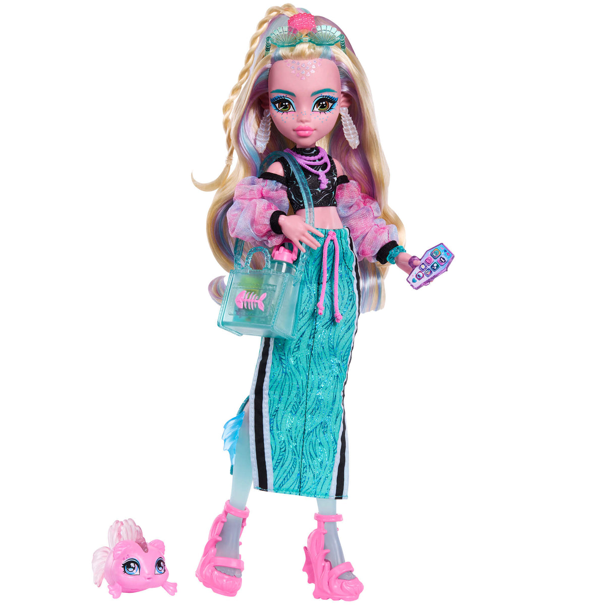MONSTER HIGH lėlė Lagūna (atnaujinta) (JHK33)