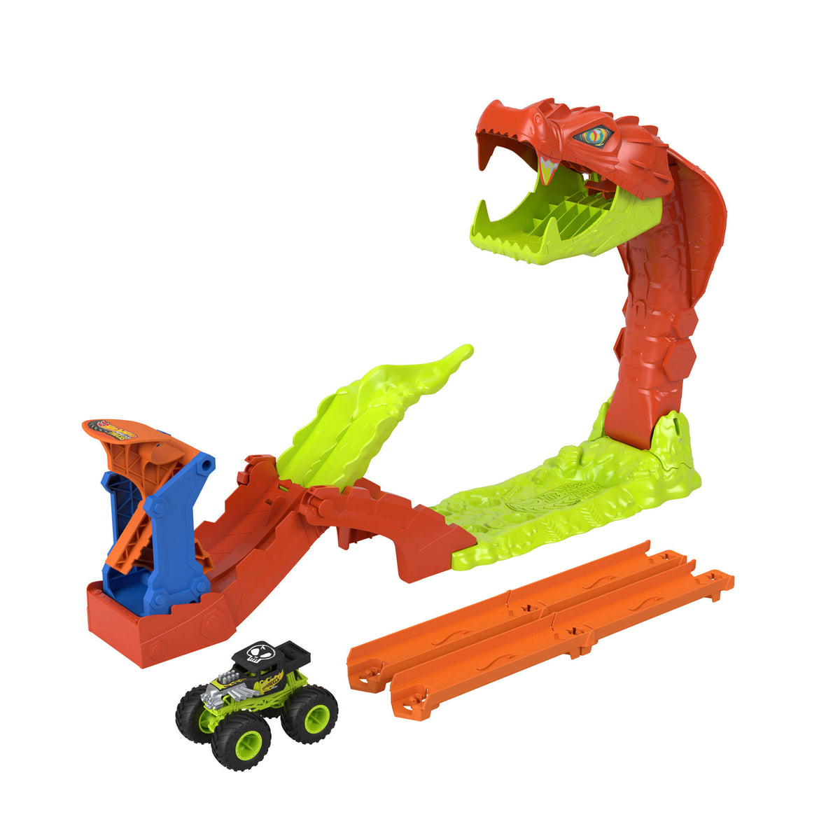 HOT WHEELS MONSTER TRUCKS rinkinys – Gyvatės išsiveržimas