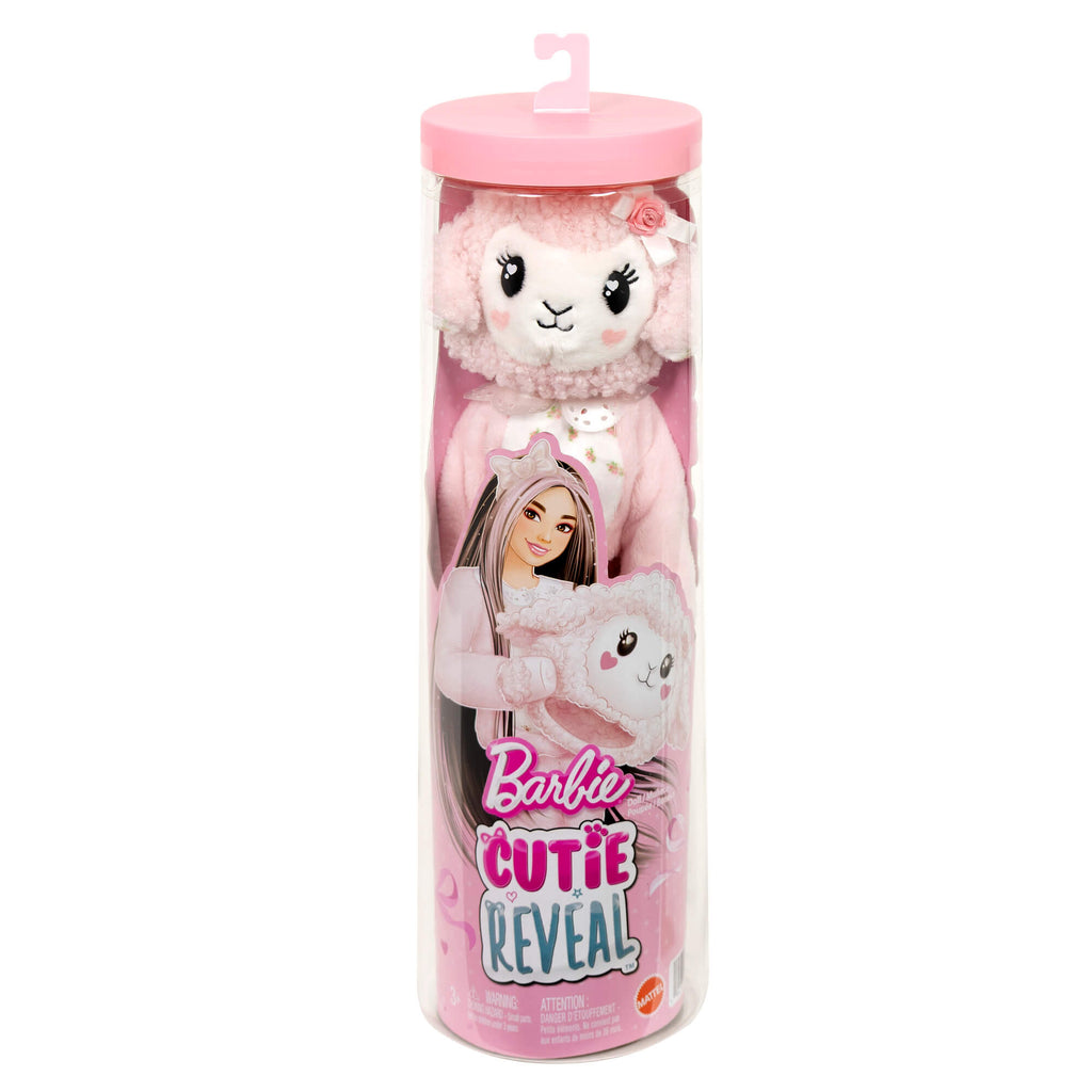 BARBIE CUTIE REVEAL CARE BEARS SWEET BOWS siurprizų rinkinys – avytė (JJP66)