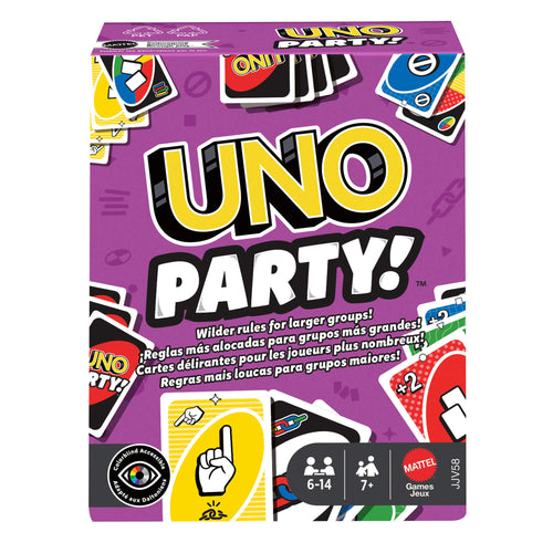UNO kortos PARTY (atnaujintos) (JJV58)