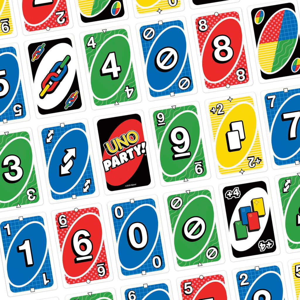 UNO kortos PARTY (atnaujintos) (JJV58)
