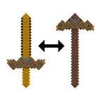 MINECRAFT transformuojamas kardas – kirtiklis (JKC15)