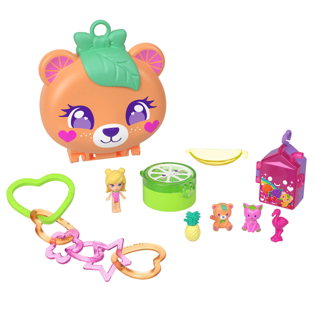 POLLY POCKET PLUSH BUDDIES pramogų rinkinys