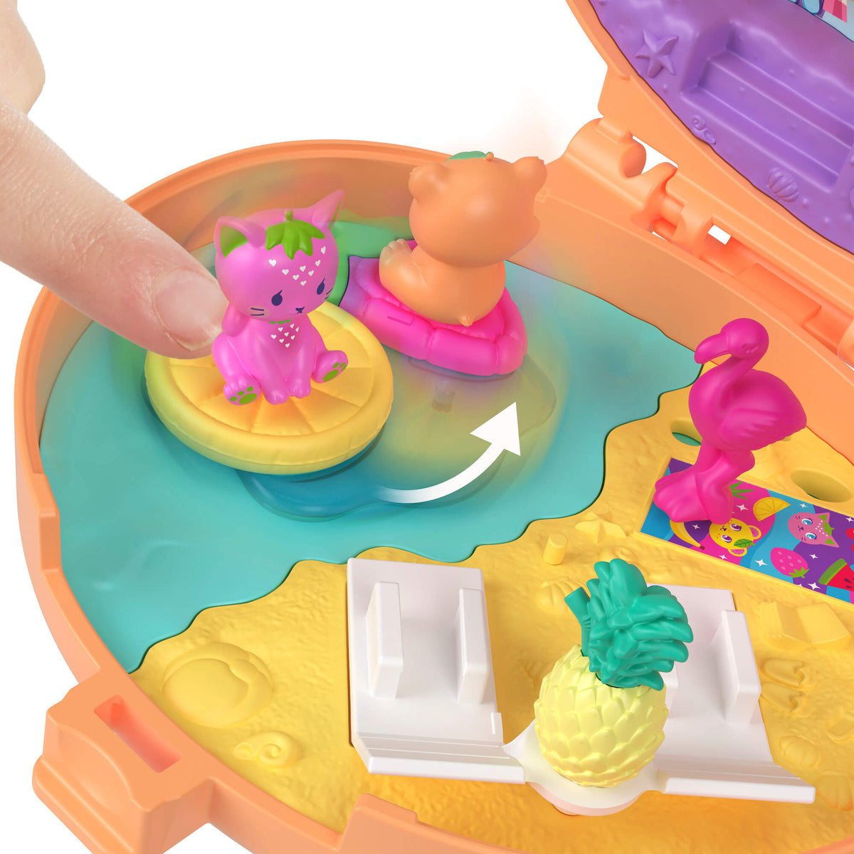 POLLY POCKET PLUSH BUDDIES pramogų rinkinys