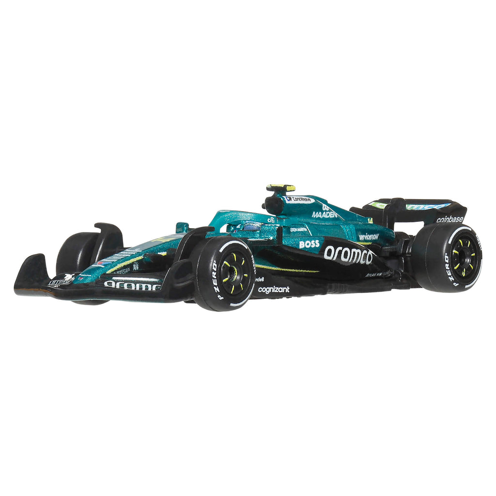 HOT WHEELS PREMIUM F1 Aston Martin Fernando Alonso bolidas 14 (JKD97)