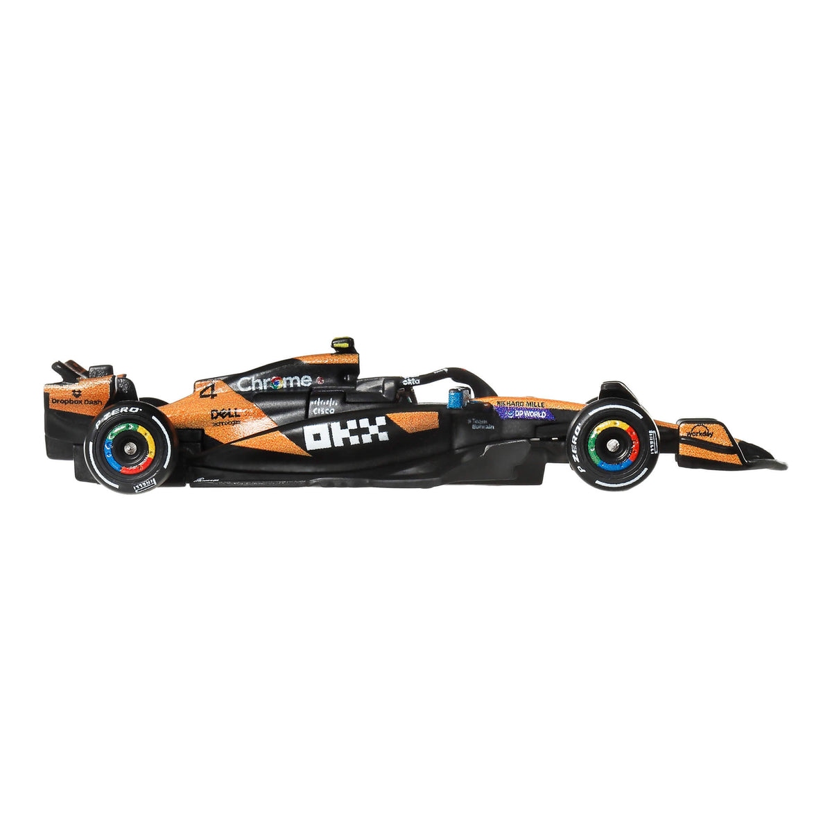HOT WHEELS PREMIUM F1 McLaren Lando Norris bolidas 4 (JKD88)