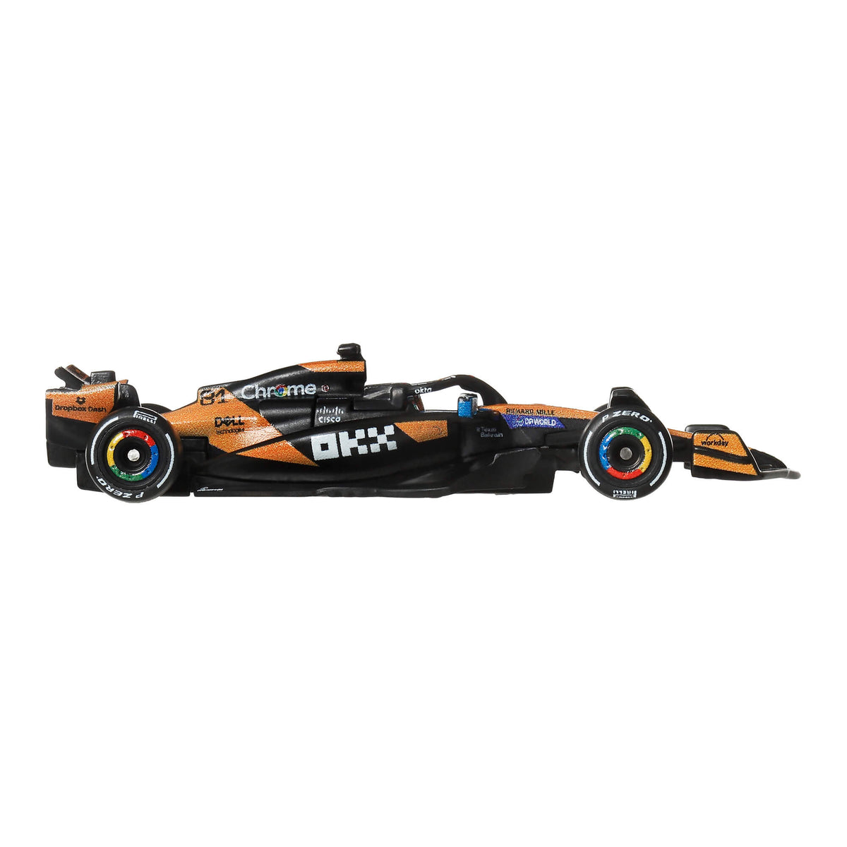 HOT WHEELS PREMIUM F1 McLaren Oscar Piastri bolidas 81 (JKD81)
