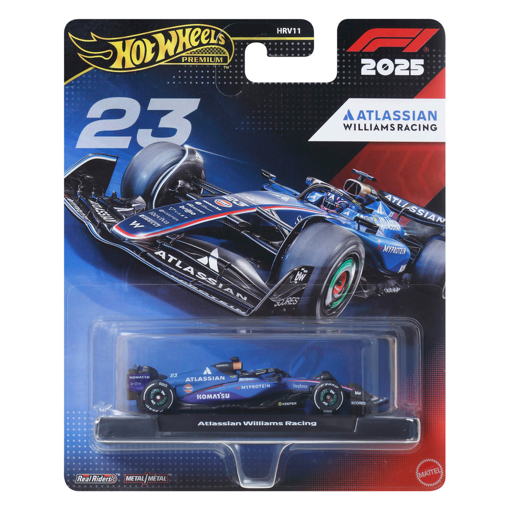 HOT WHEELS PREMIUM F1 Williams Alexander Albon bolidas 23 (JKD96)