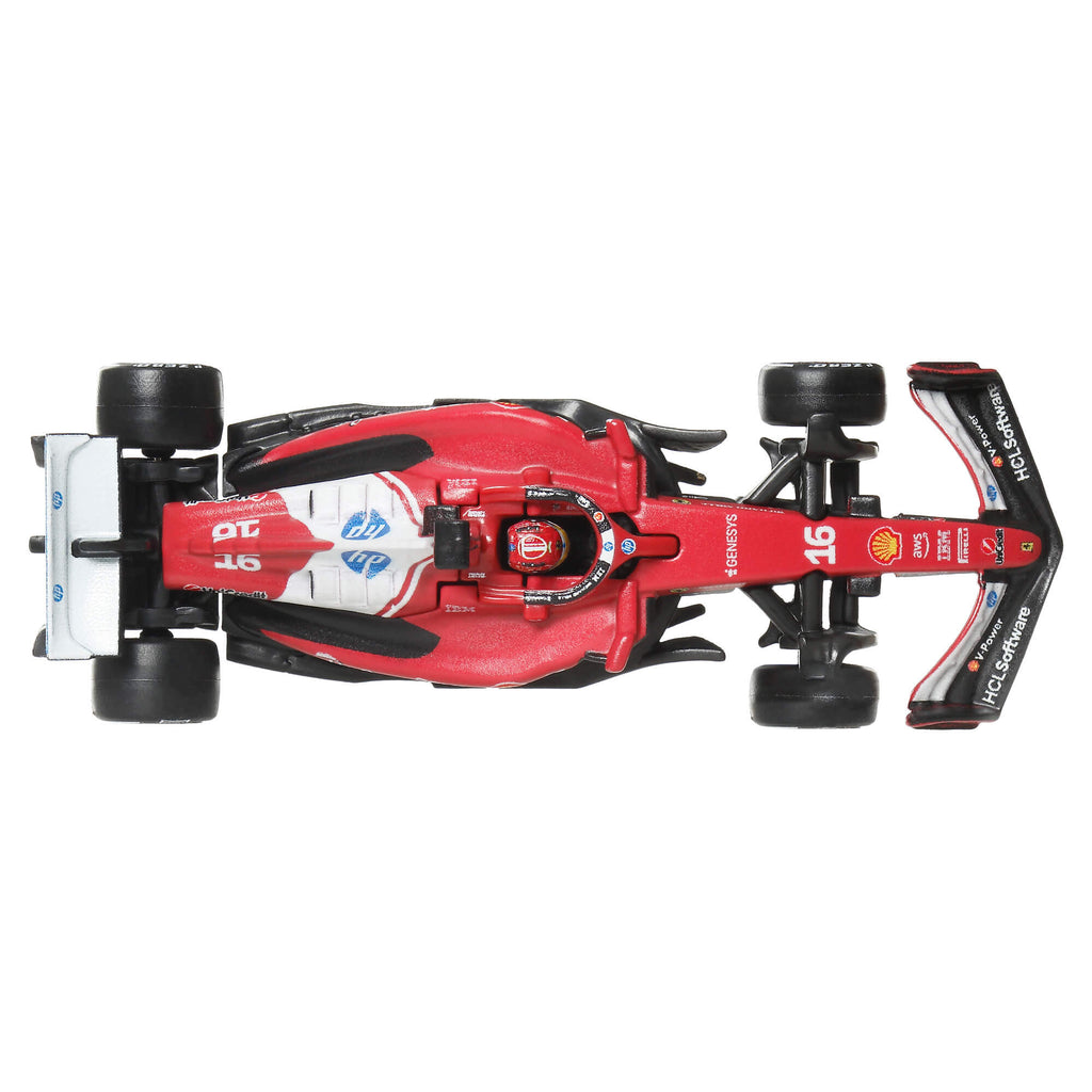 HOT WHEELS PREMIUM F1 Ferrari Charles Leclerc bolidas 5 (JKD93)