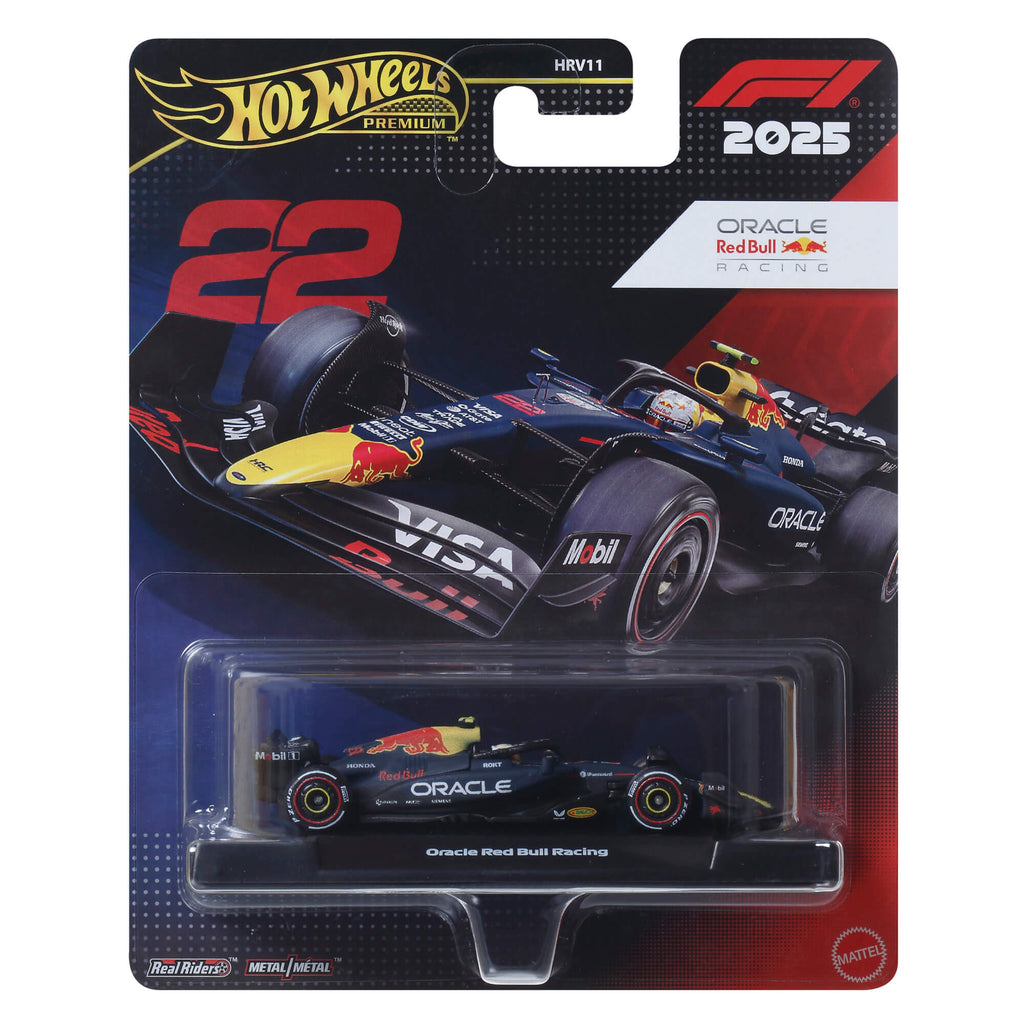 HOT WHEELS PREMIUM F1 Red Bull Yuki Tsunoda bolidas 22 (JKD95)