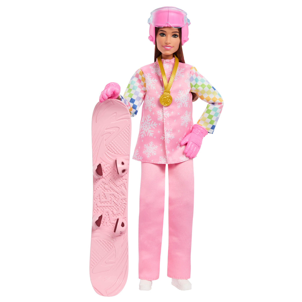 BARBIE lėlė snieglentininkė (JKF78)